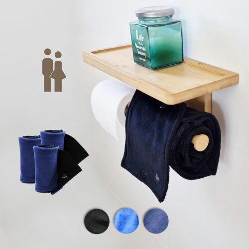 Papier toilette lavable – kit pour couple 2 personnes