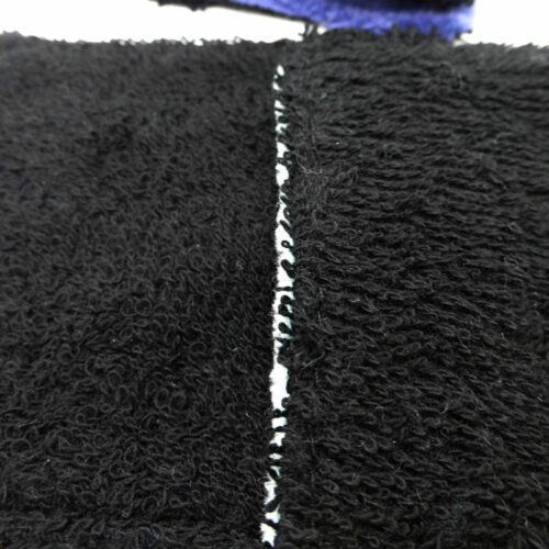 8 carrés démaquillants Coton terry noir – Jade