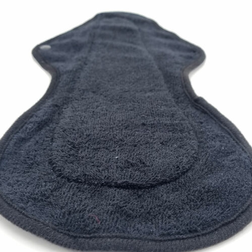 Serviette hygiénique lavable en coton terry BIO (Gamme XL) : flux extra fort, nuit, retour de couche