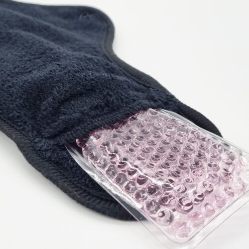 Règles douloureuses : 2 serviettes + 2 pads chaud / froid