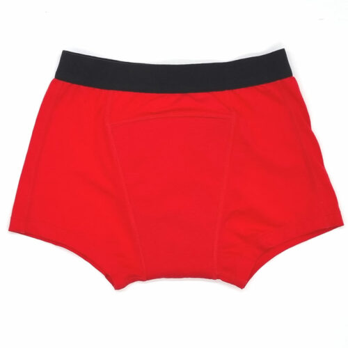 1 boxer / culotte d’apprentissage propreté | 3 à 8 ans – Rouge noir