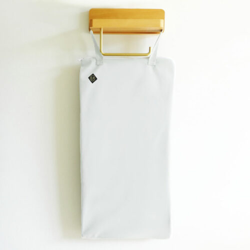 1 Sac de rangement, stockage et lavage papier toilette lavable – P’Bag – Blanc