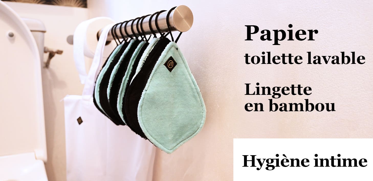 Papier toilette lavable - kit je découvre