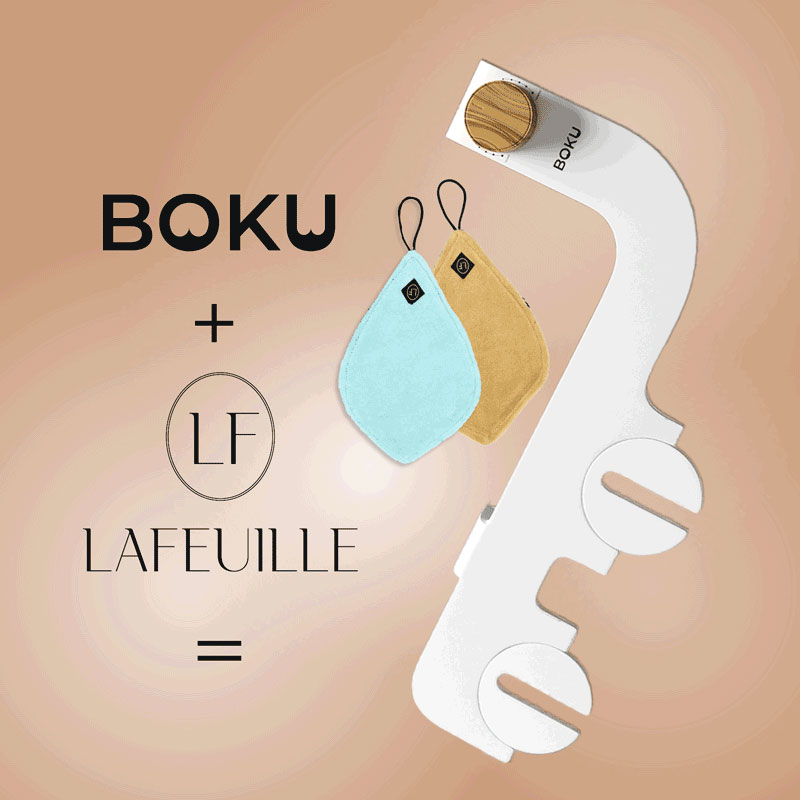 Bidet Boku + 5 Feuilles pour séchage Offertes