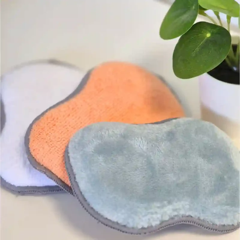 1 éponge réutilisable et lavable - Coloris au choix