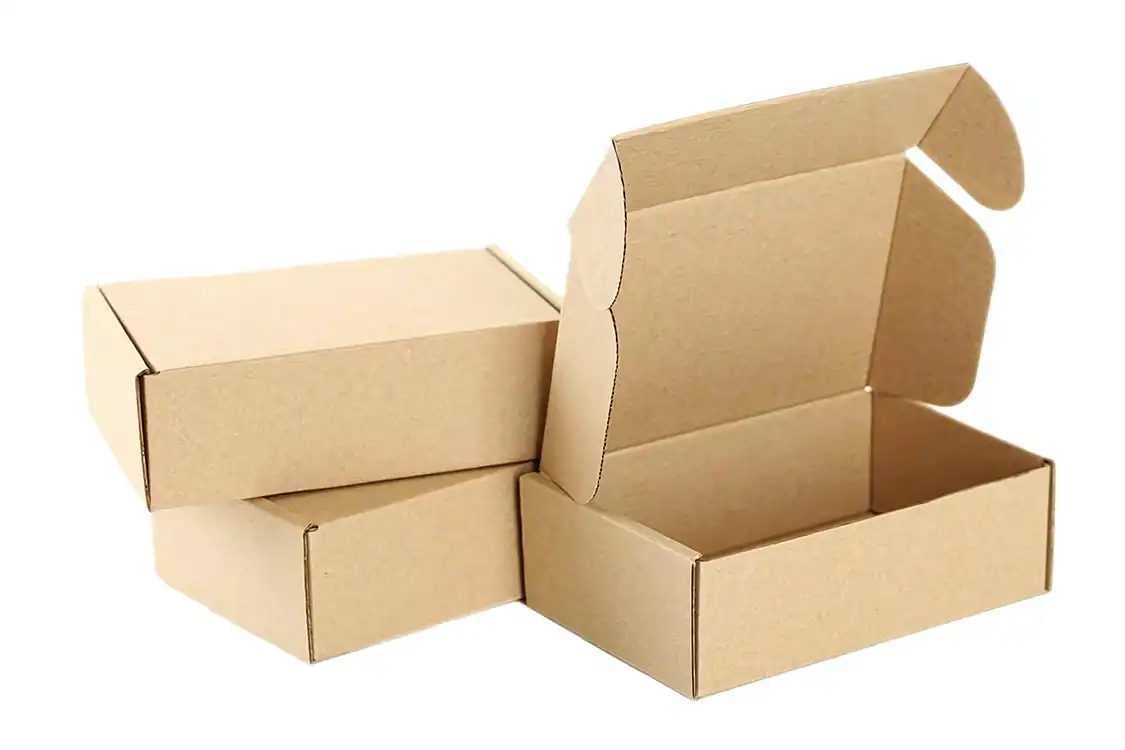 Carton pour coffret ( avec étiquette à coller sur le carton )