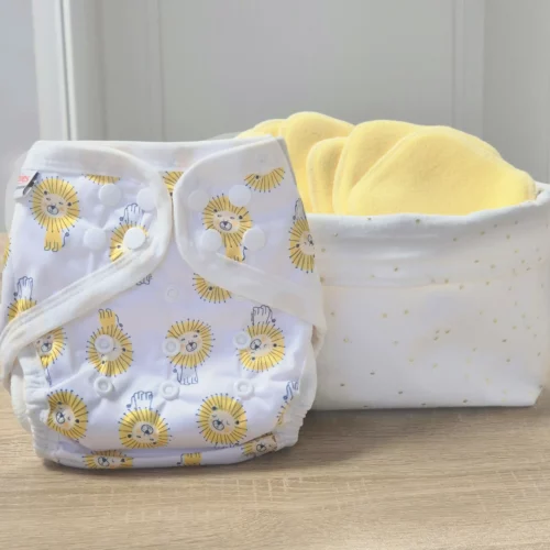 Coffret découverte Change naturel : couche et lingettes lavables