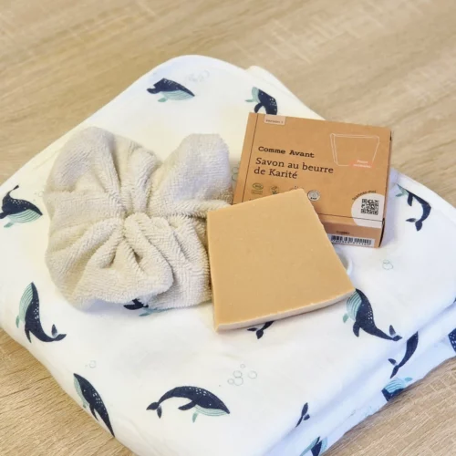 Coffret “bébé prend son bain”