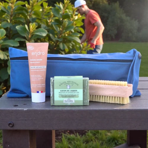 Kit du jardinier : mains douces et soignées
