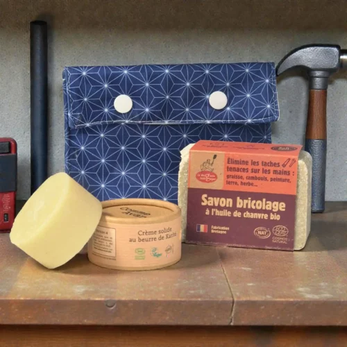Kit du bricoleur : mains douces et réparées