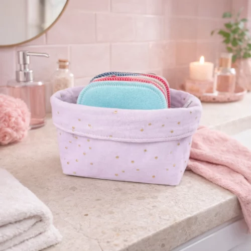 Panière taille S – Double gaze de coton