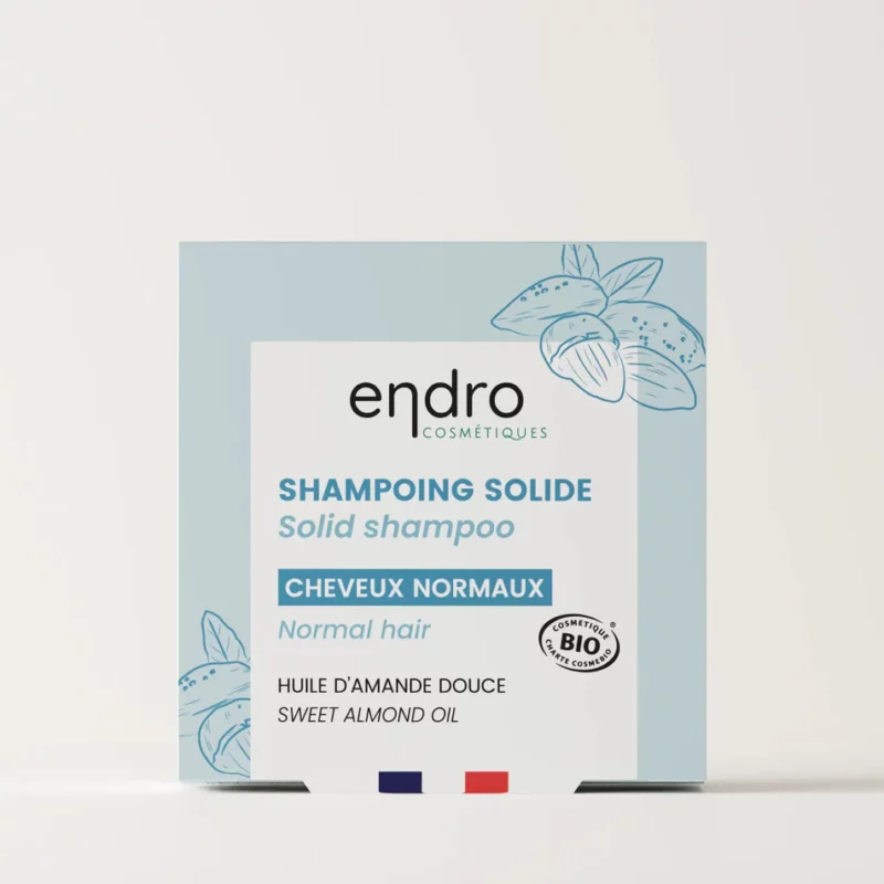 Shampoing Solide - Cheveux normaux - Endro Cosmétiques