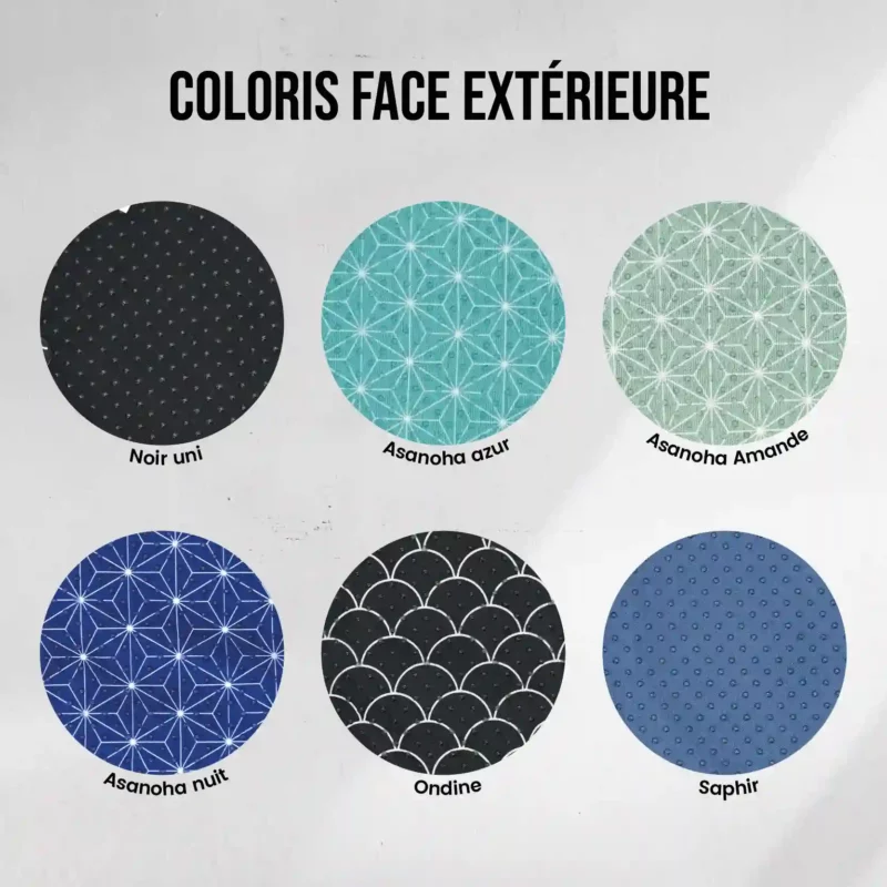 5 serviettes hygiéniques lavables  (Gamme M) - Flux moyen à fort – Image 11