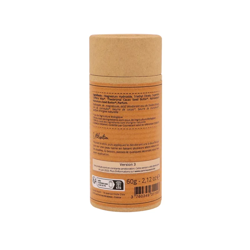 Déodorant solide Comme Avant au beurre de cacao - Abricot Fleur de cerisier – Image 3