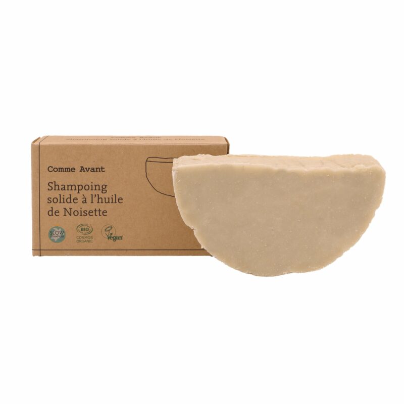 Shampoing solide à l’huile de noisette - Comme Avant