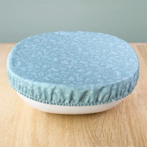 2 Couvre saladier – couvre plat en tissu 24 à 30 cm (L)