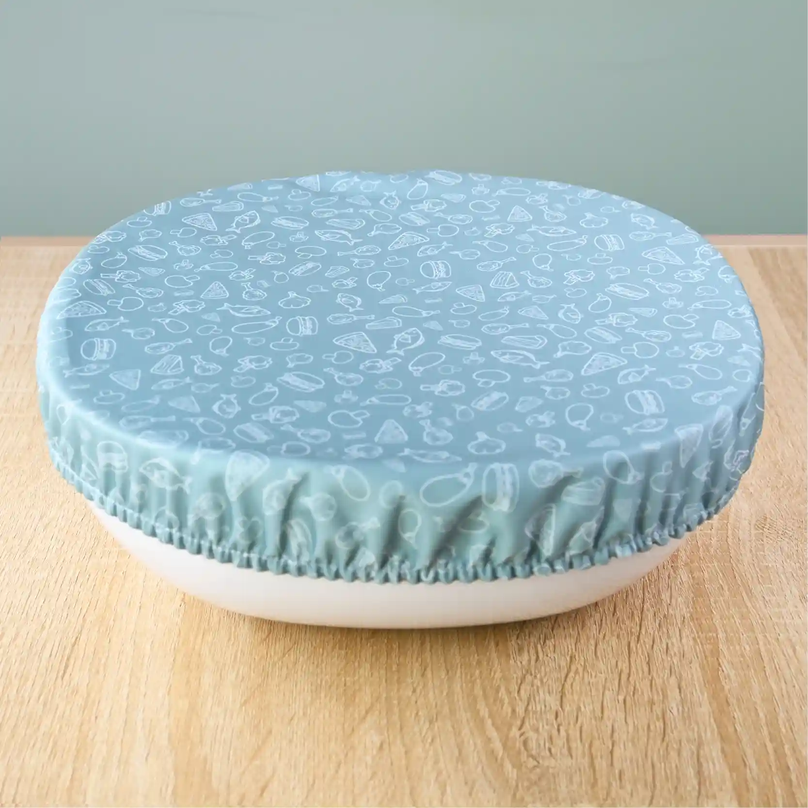 2 Couvre saladier - couvre plat en tissu 24 à 30 cm (L)