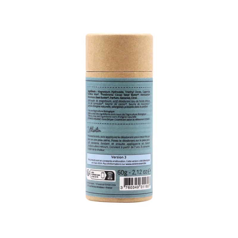 Déodorant solide Comme Avant au beurre de cacao - Monoï – Image 3