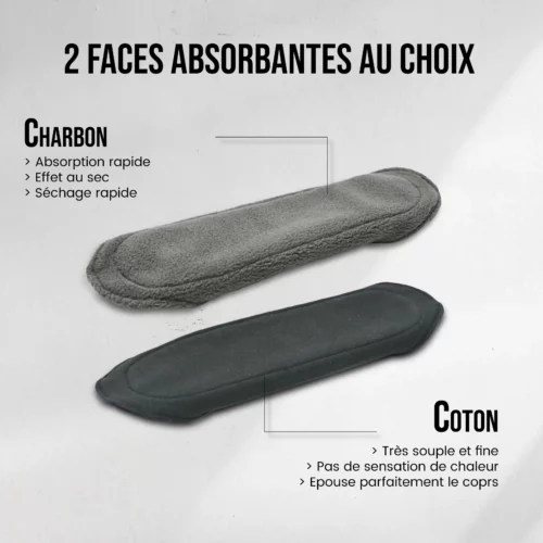 10 serviettes hygiéniques lavables (Gamme S)