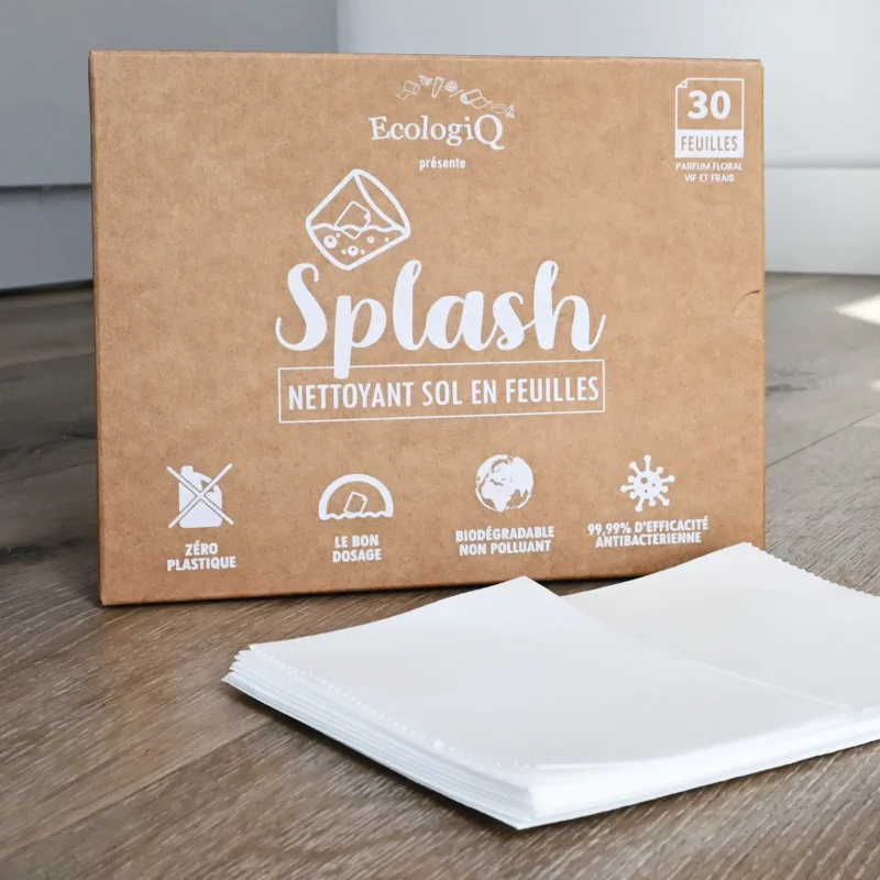 Nettoyant Sol bio en feuilles Splash - 30 feuilles (30 à 60 lavages) – Image 5