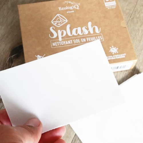 Nettoyant Sol bio en feuilles Splash – 30 feuilles (30 à 60 lavages)