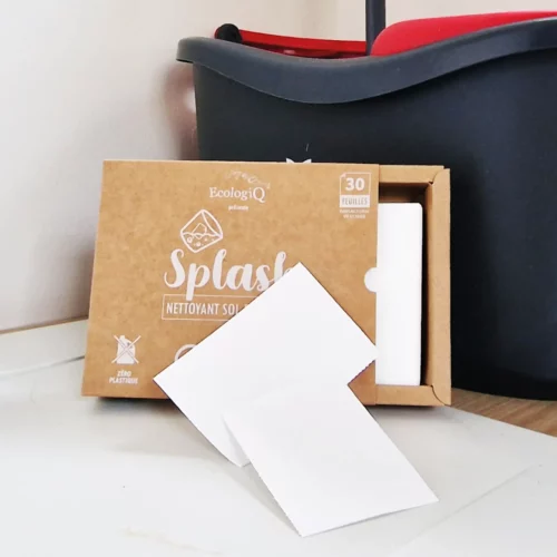 Nettoyant Sol bio en feuilles Splash – 30 feuilles (30 à 60 lavages)