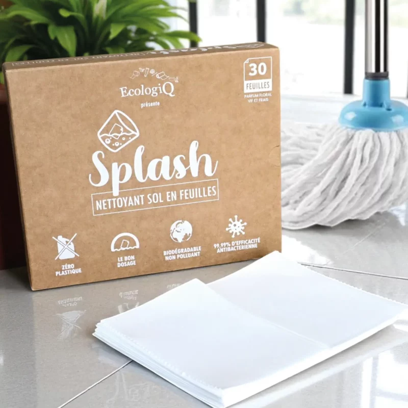 Nettoyant Sol bio en feuilles Splash - 30 feuilles (30 à 60 lavages) – Image 6