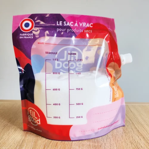 Lot de 3 sachets réutilisables Squiz – Une révolution pour consommer en vrac !