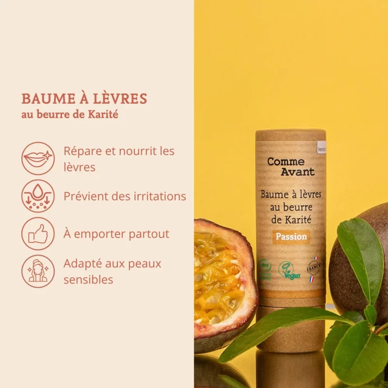 Baume à lèvres beurre de karité - Comme Avant - Au choix – Image 6