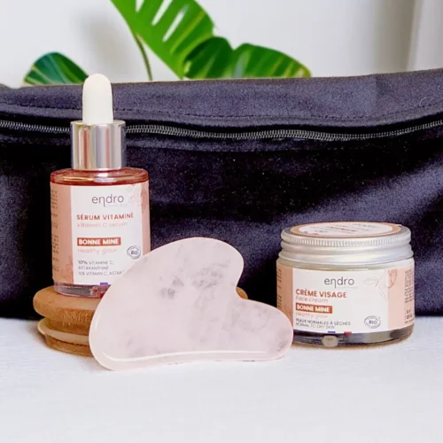 Coffret Bonne Mine : Crème et Sérum Endro, Gua Sha…