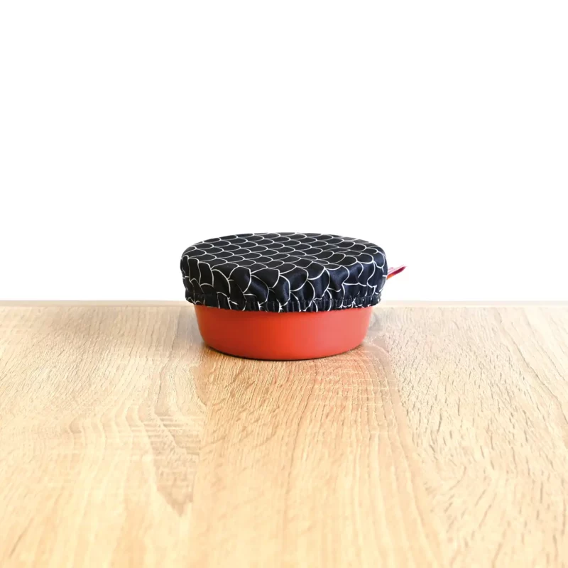 2 Couvre bols - couvre plat en tissu 8 à 13 cm (XS)