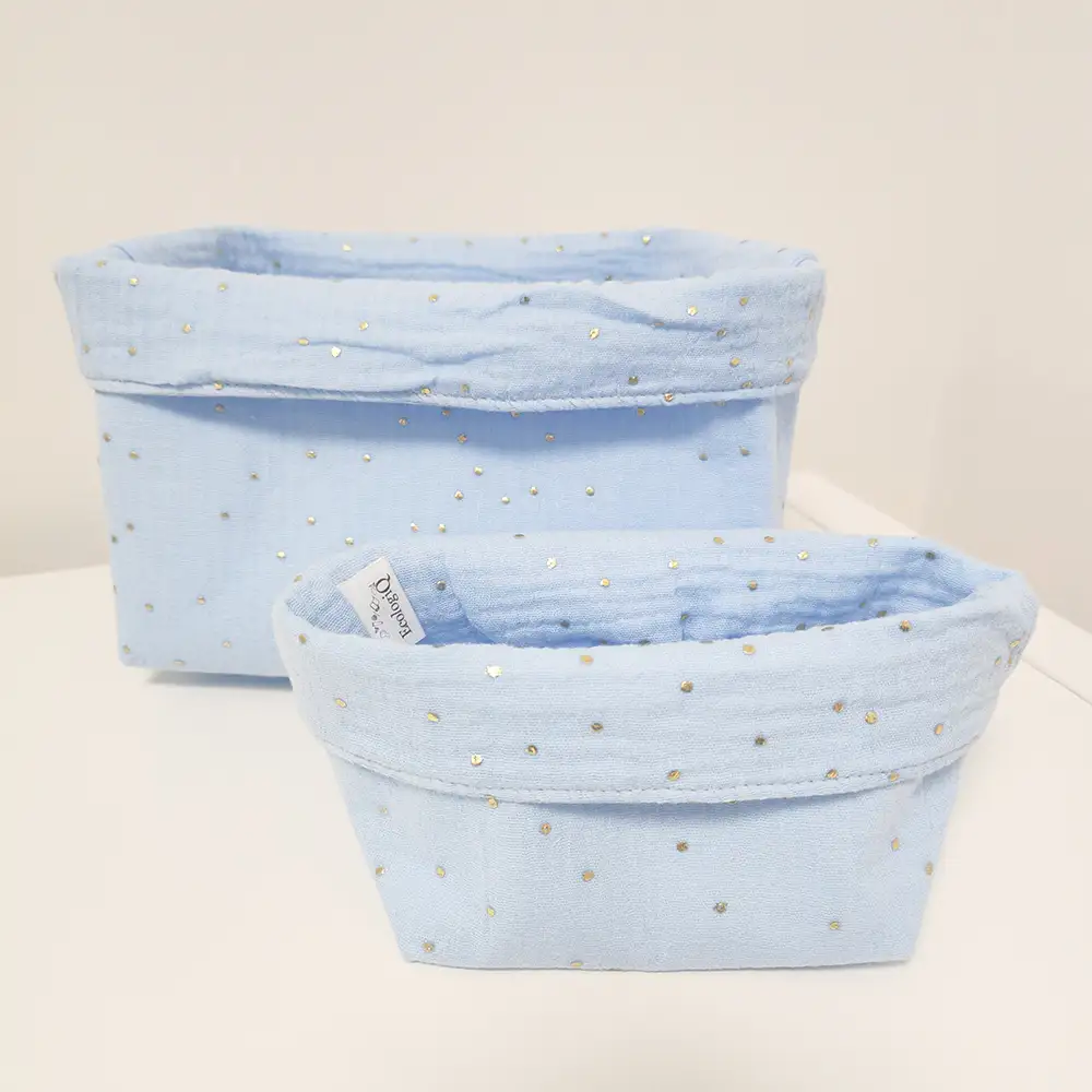 Duo de panières - Double gaze de coton – Image 9