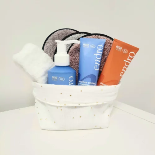 Kit beauté – Rituel Soin Visage Endro Nettoyage, Gommage, Masque (7 pièces)