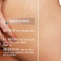 Huile de corps solide à l’agan