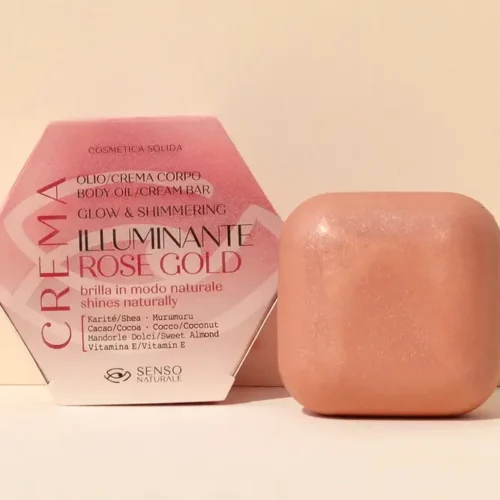 Huile solide pour le corps scintillantes – Au choix