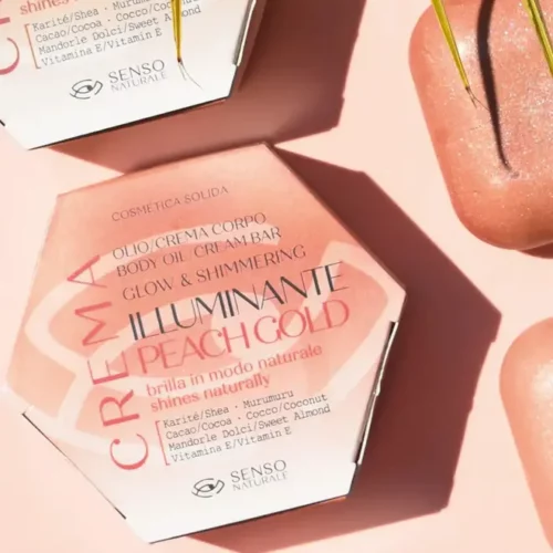 Huile solide pour le corps scintillantes – Au choix