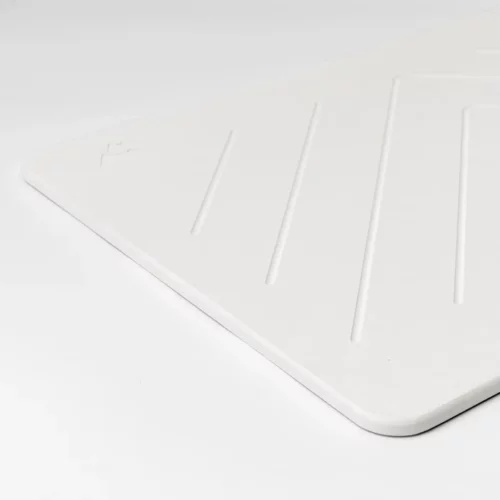 Tapis de bain en pierre de diatomite (Sable blanc)